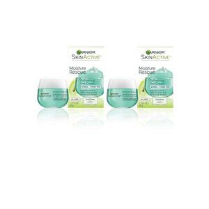 Garnier SkinActive "Moisture Rescue" Refreshing Gel-Cream (1.7 Ounces) 2 Boxes